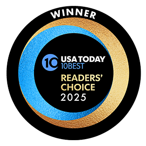 USA Today 10Best Readers' Choice 2024 for Best River Cruise Line Awards Logo