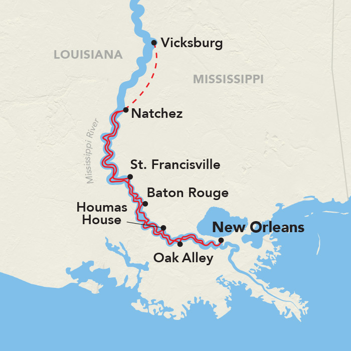 Itinerary Overview Map