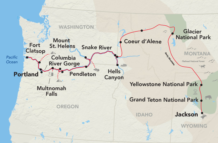 Open Itinerary Map