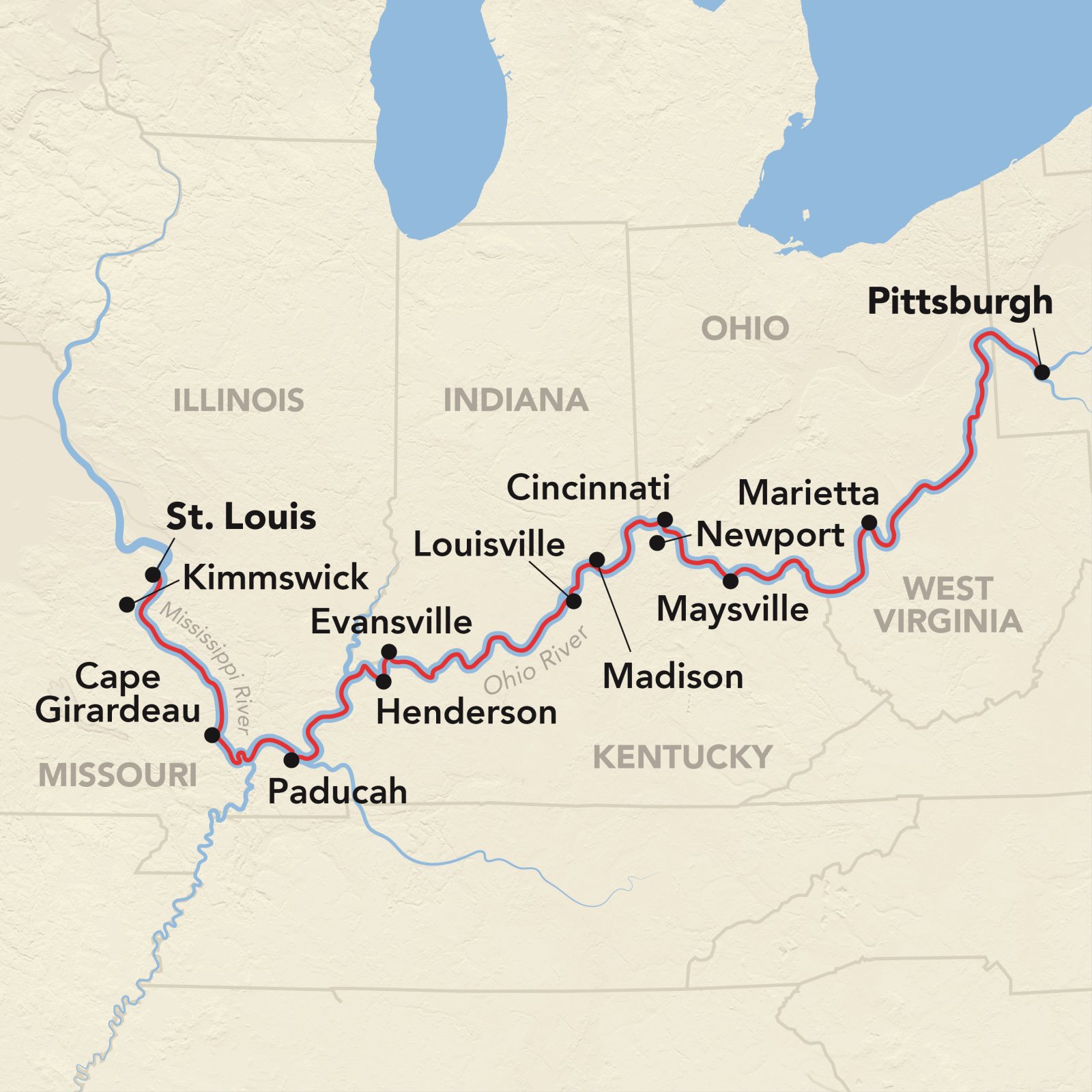 Open Itinerary Map