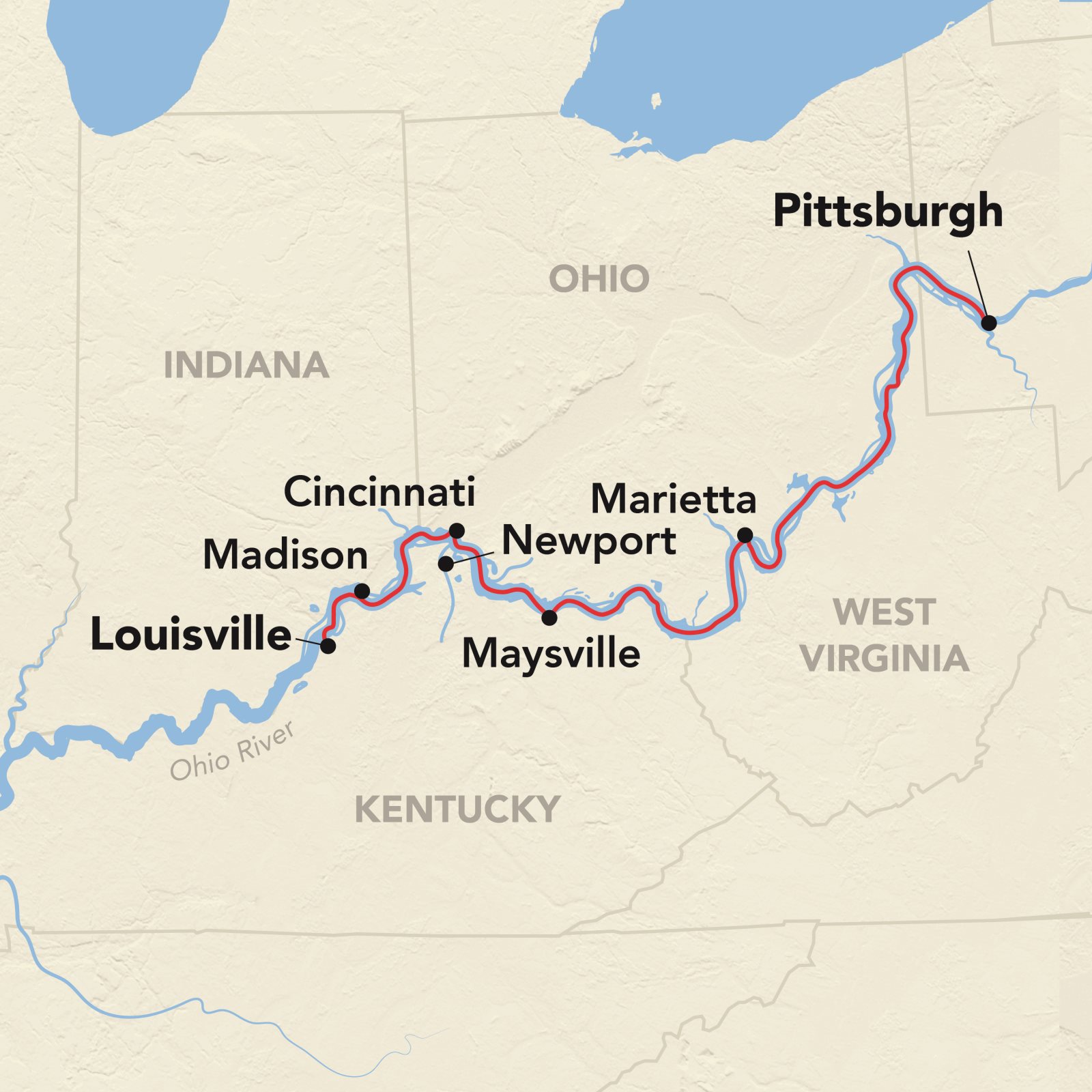 Open Itinerary Map